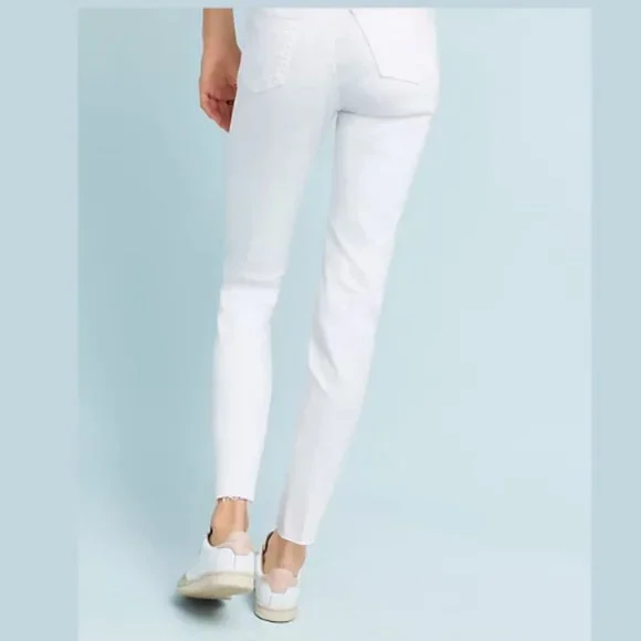 Anthropologie AG Adriano Goldschmied The Stevie Slim Straight Jeans Size 27 - Picture 3 of 12